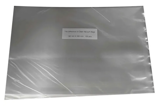 Vacuum Bags 190x300mm Pack/100