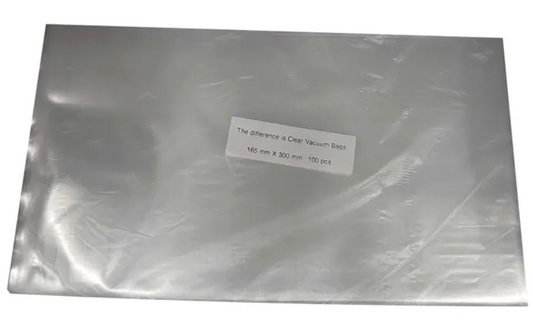 Vacuum Bags 165x300mm Pack/100