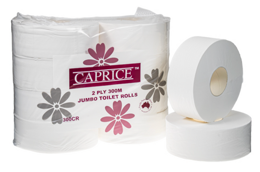 Jumbo Toilet Paper 2Ply Carton/8